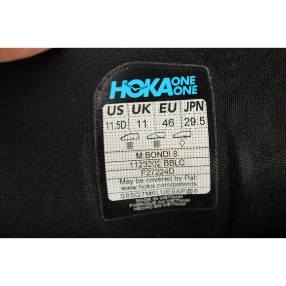 Hoka One One M Bondi F27224D Shoes Size 11.5D *Minor Heel Damage* - Picture 5 of 16